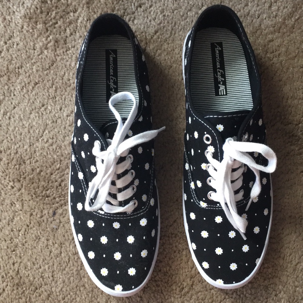 Daisy Print Sneakers!-New